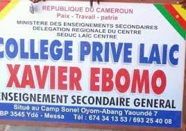 COLLEGE PRIVE LAIC XAVIER EBOMO